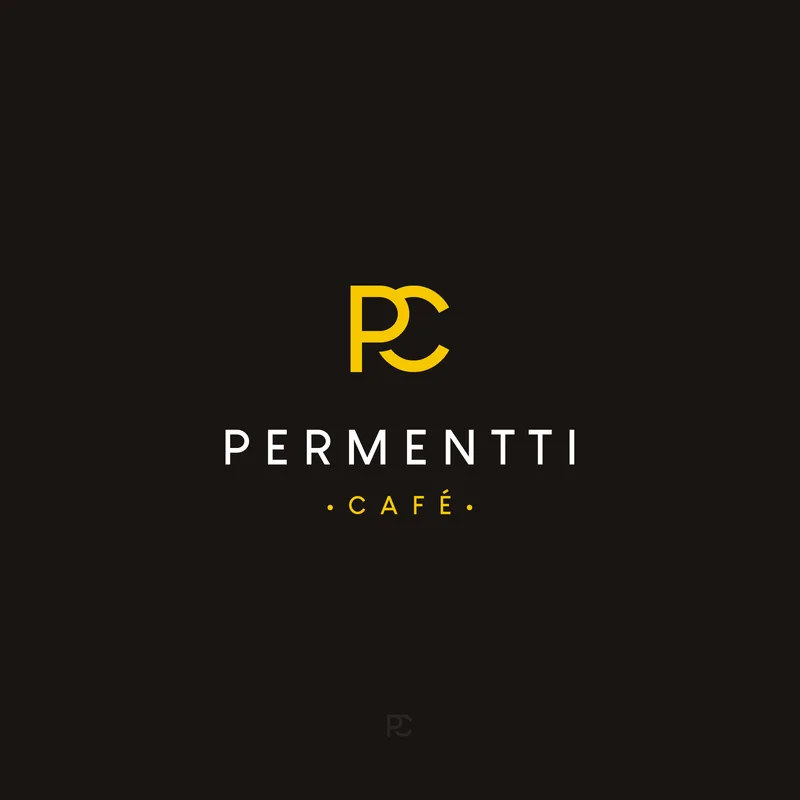 Permentti Café, café branding by Purple Logo