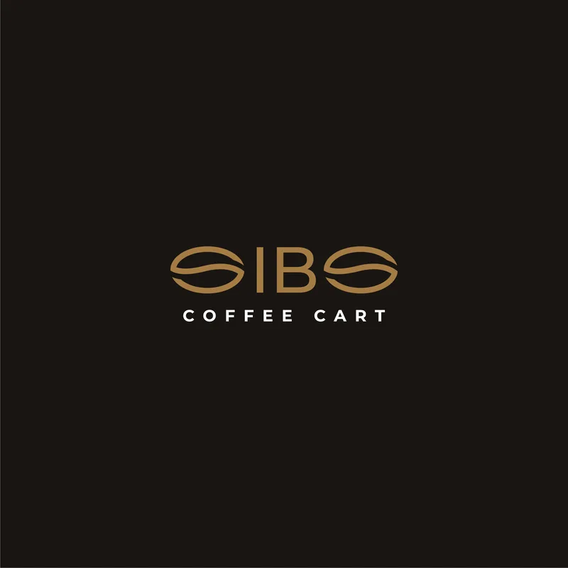SIBS, coffee cart branding by Purple Logo