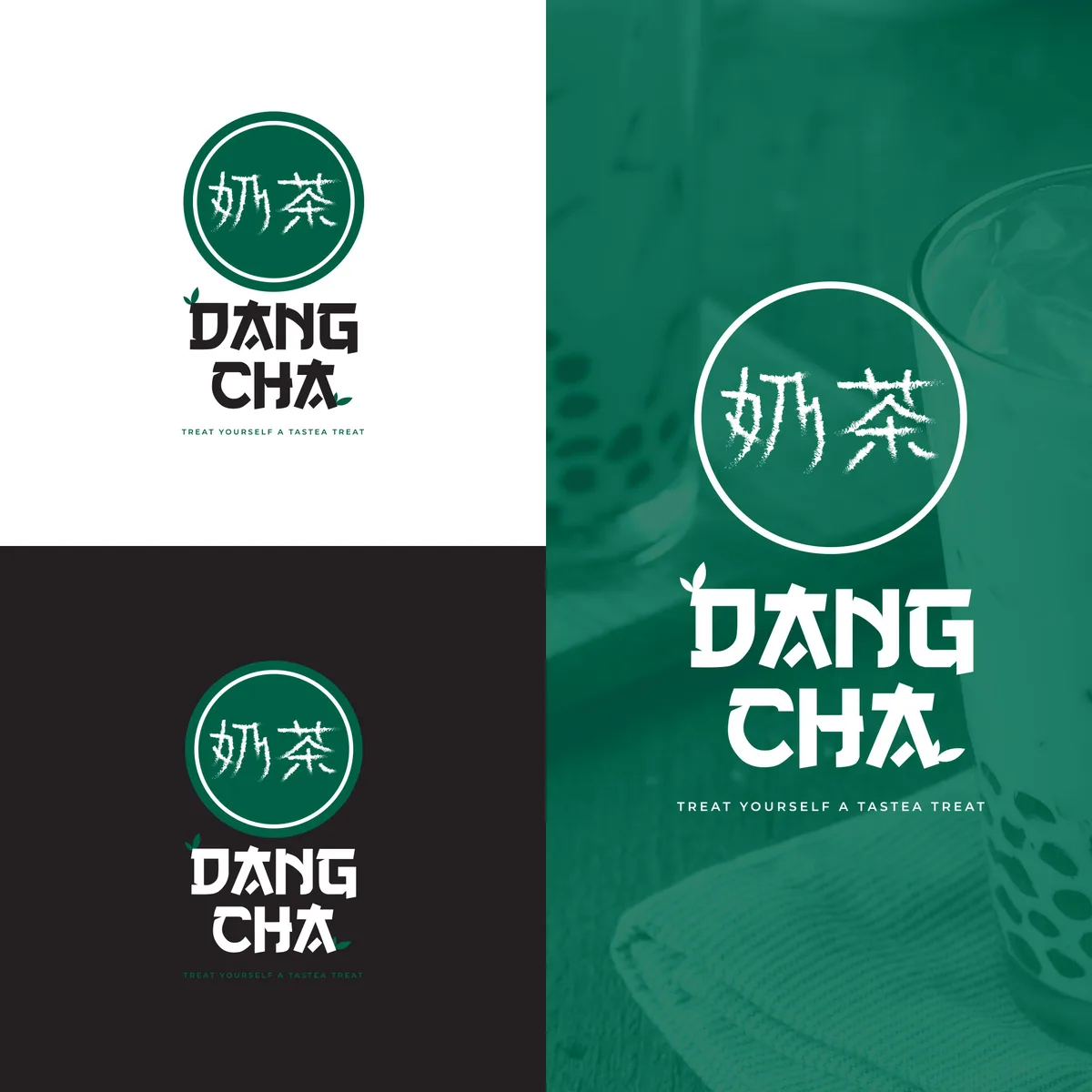 Dang Cha, tea house branding by Purple Logo