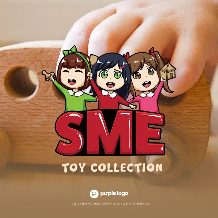SME Toy Collection, toy shop branding by Purple Logo
