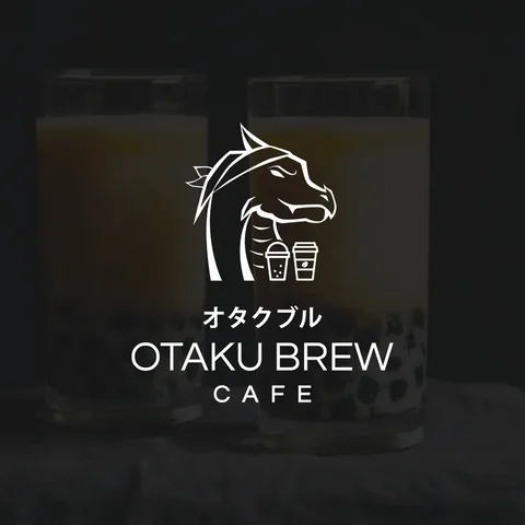 Otaku Brew, café branding